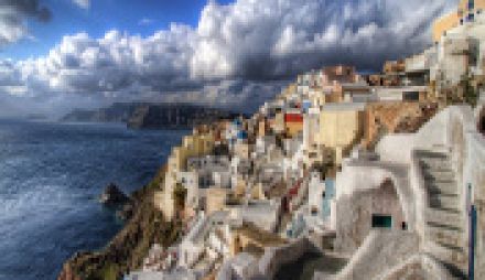 Великден на остров Санторини